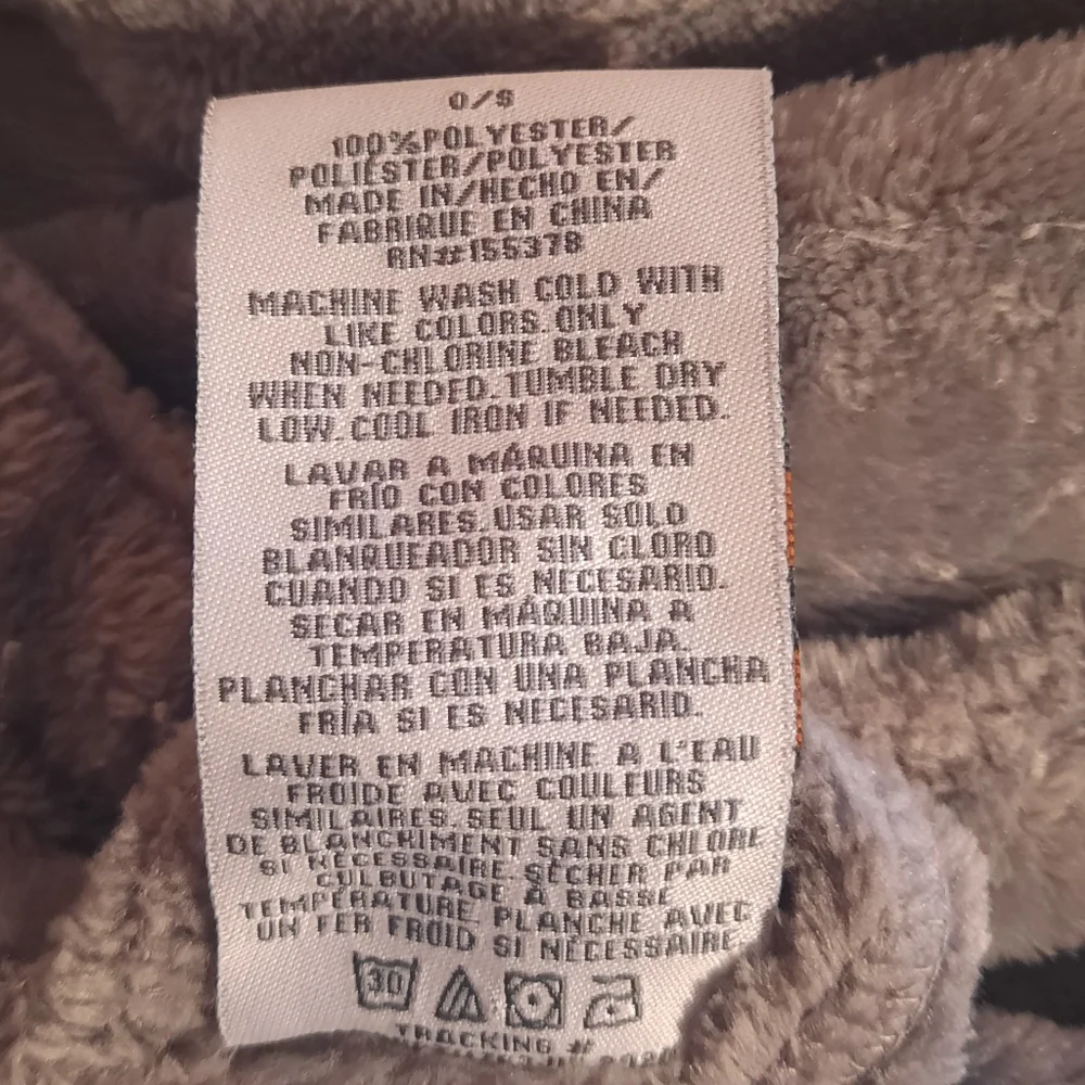 Head super soft gray robe one size fits most *S - Picture 6 of 6